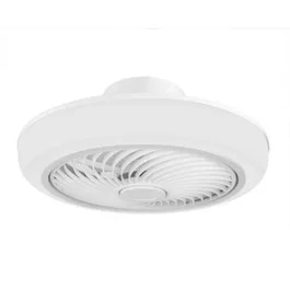 Orbegozo CP 12435 - Ventilador de Techo 33 cm con Luz LED 58W, 5 Aspas ABS, 6 Velocidades, Función Invierno/Verano, Temporizador, Mando a Distancia, Blanco