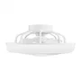 Orbegozo CP 12435 - Ventilador de Techo 33 cm con Luz LED 58W, 5 Aspas ABS, 6 Velocidades, Función Invierno/Verano, Temporizador, Mando a Distancia, Blanco