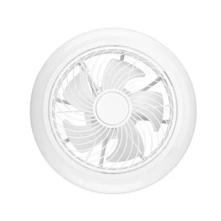 Orbegozo CP 12435 - Ventilador de Techo 33 cm con Luz LED 58W, 5 Aspas ABS, 6 Velocidades, Función Invierno/Verano, Temporizador, Mando a Distancia, Blanco