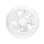 Orbegozo CP 12435 - Ventilador de Techo 33 cm con Luz LED 58W, 5 Aspas ABS, 6 Velocidades, Función Invierno/Verano, Temporizador, Mando a Distancia, Blanco