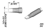 JBC TOOLS Punta de soldadura tipo destornillador 1,6x0,3mm Nano