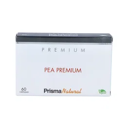 PRISMA NATURAL Pea Premium 60 Cápsulas - Suplemento de Palmitoiletanolamida, Apto Veganos, Celíacos e Intolerantes a Lactosa