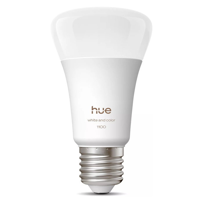 Philips Hue WACA - Bombilla Inteligente E27 Blanco y Color Ambiance, 75W Equiv., 1100 lm, Zigbee/Bluetooth, Compatible con Alexa, Google, HomeKit