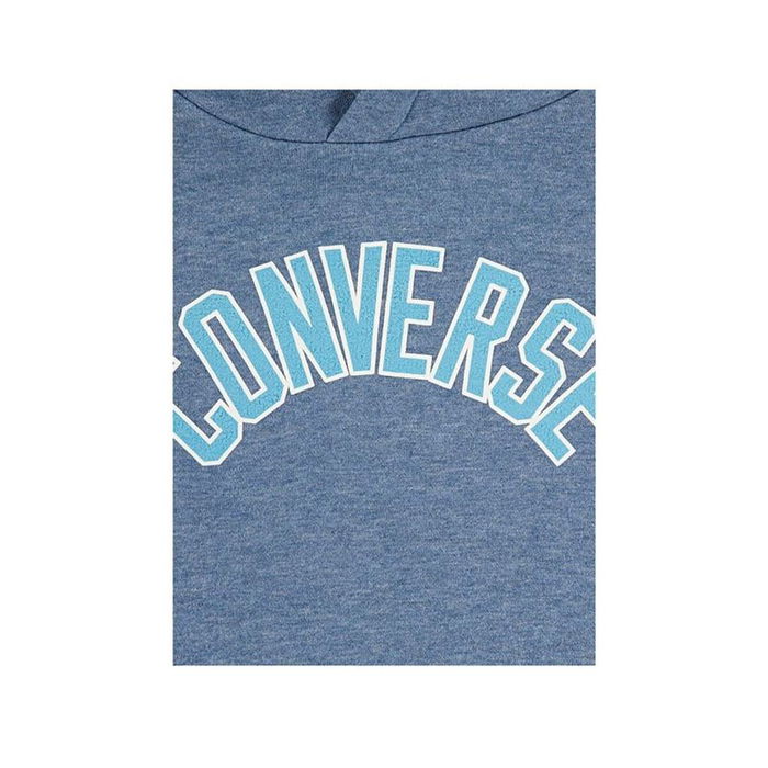 Sudadera con Capucha Niño Converse Cnvb Heritage Blocked Po Azul M