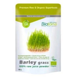 BIOTONA Barley Grass Cebada Ecológico y Vegano en Polvo 150Gr