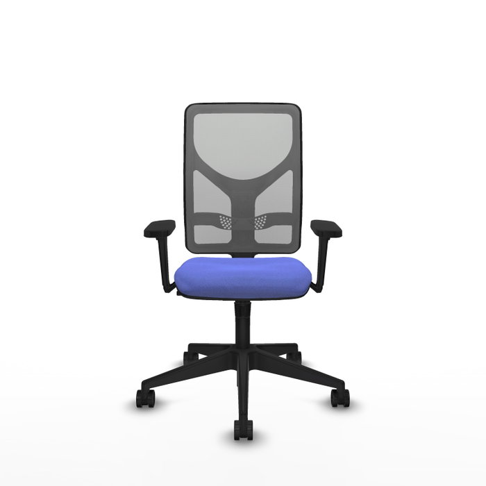 PIQUERAS Y CRESPO Silla de oficina Motilla con mecanismo Sincro, Azul claro y Gris PIQUERAS Y CRESPO Silla de oficina Motilla con mecanismo Sincro, Azul claro y Gris