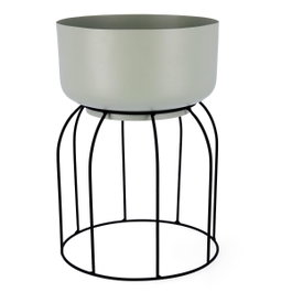 Vinthera Soporte con Macetero Moa Verde