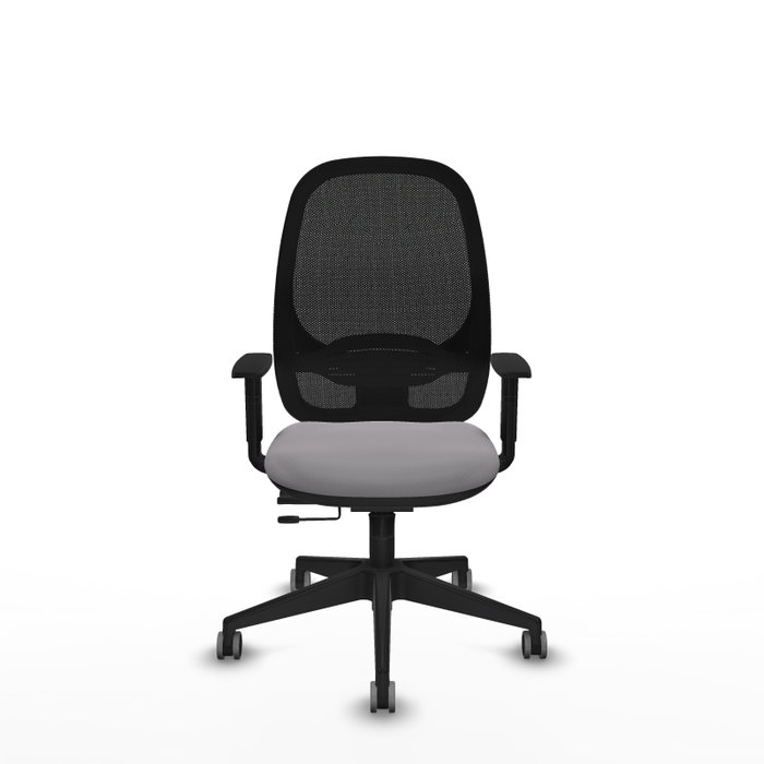 PIQUERAS Y CRESPO Silla de oficina Cilanco Gris y Negro PIQUERAS Y CRESPO Silla de oficina Cilanco Gris y Negro
