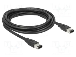 DeLOCK Cable FireWire 6 Pin Macho a 6 Pin Macho, 3 m, Gris