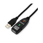 Axagon ADR-210 Cable de extensión USB activo USB 2.0, USB-A a USB-A - 10 m