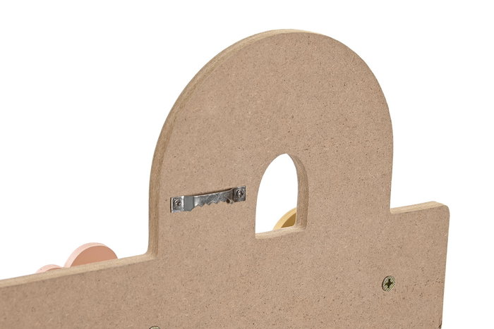 DKD Home Decor Perchero Kids Natural Multicolor MDF 7 x 17 x 48 cm (4 Unidades) DKD Home Decor Perchero Kids Natural Multicolor MDF 7 x 17 x 48 cm (4 Unidades)