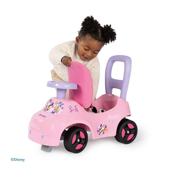 Smoby Correpasillos Minnie 2 en 1 con Caja de Almacenamiento Smoby Correpasillos Minnie 2 en 1 con Caja de Almacenamiento