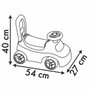 Smoby Correpasillos Minnie 2 en 1 con Caja de Almacenamiento
