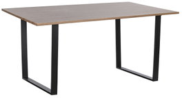 DKD Home Decor Mesa de Comedor MDF y Hierro Marrón