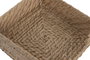 DKD Home Decor Servilletero Bambú Ratán Natural 18x18x6