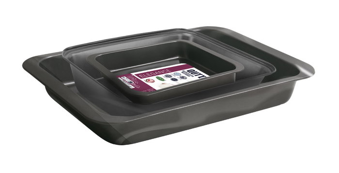 Quttin Set 3 Bandejas Rectangulares 28.5 x 19.5 cm, 34 x 24 cm y 42 x 29 cm (6 Unidades) Quttin Set 3 Bandejas Rectangulares 28.5 x 19.5 cm, 34 x 24 cm y 42 x 29 cm (6 Unidades)