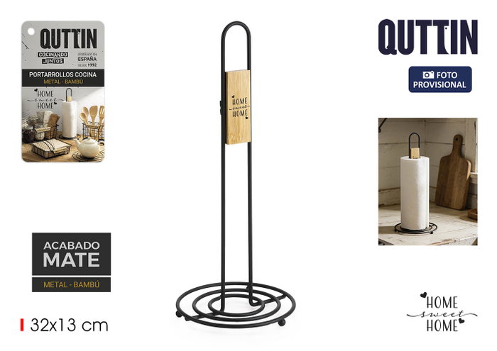 Quttin Portarrollos Cocina Sweet Home 32cm Quttin Portarrollos Cocina Sweet Home 32cm