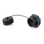 GoodConnections Alcasa IC06-R103 Conector Industrial RJ45 Negro