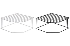 DKD Home Decor Estante de Metal para Platos y Vasos Surtido 2 Niveles
