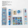 Cerdá Set Papelería Escolar Sonic the Hedgehog Azul