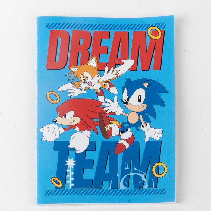 Cerdá Set Papelería Escolar Sonic the Hedgehog Azul