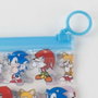 Set papelería escolar Eva Sonic 22 x 14 x 0.5 cm - Color azul