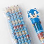 Set papelería escolar Eva Sonic 22 x 14 x 0.5 cm - Color azul