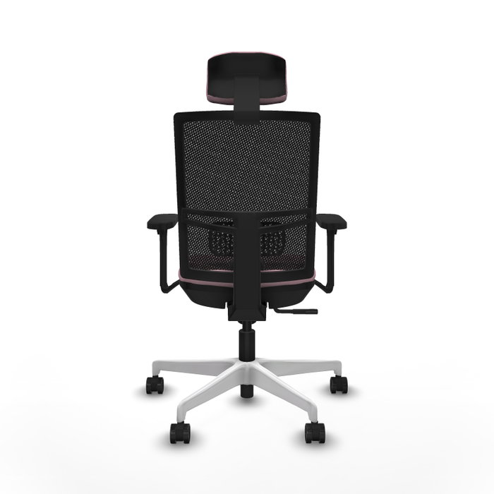PIQUERAS Y CRESPO Silla de oficina Yunquera Rosa con Mecanismo Sincro PIQUERAS Y CRESPO Silla de oficina Yunquera Rosa con Mecanismo Sincro