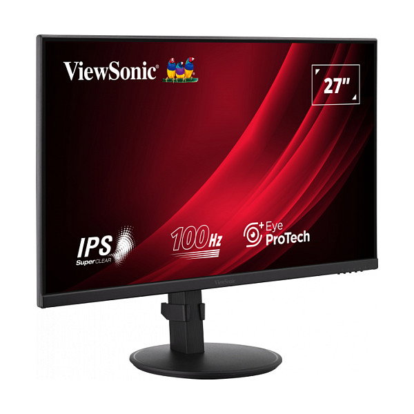 Viewsonic VG2708A 27 Pulgadas FHD 1920x1080 IPS 100Hz 5ms HDMI DP VGA Pivot Altavoces Negro