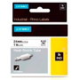 Dymo Rhino Tubo Termorretráctil ID1-24 Negro sobre Blanco 24mm x 1,5m