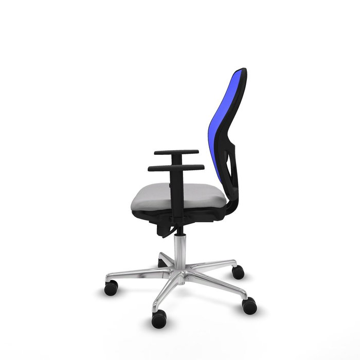 PIQUERAS Y CRESPO Silla de oficina Jorquera Gris claro y Azul PIQUERAS Y CRESPO Silla de oficina Jorquera Gris claro y Azul