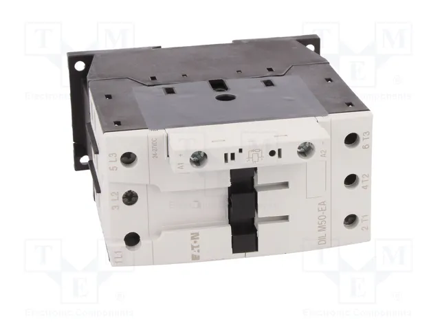 EATON ELECTRIC Contactor DILM50 3-polar 50A 24VDC EATON ELECTRIC Contactor DILM50 3-polar 50A 24VDC
