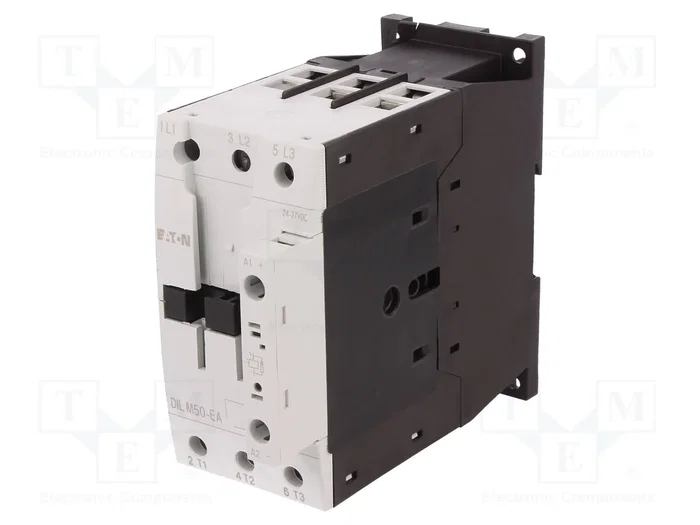 EATON ELECTRIC Contactor DILM50 3-polar 50A 24VDC EATON ELECTRIC Contactor DILM50 3-polar 50A 24VDC