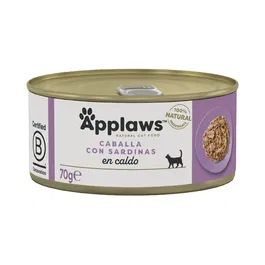 Applaws Gato Lata Caballa y Sardina 24x70 gr Alimento Húmedo Natural