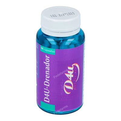 D4U (DIET FOR YOU) Drenador De Liquidos 90 Capsulas Con Cola De Caballo Y Abedul D4U (DIET FOR YOU) Drenador De Liquidos 90 Capsulas Con Cola De Caballo Y Abedul