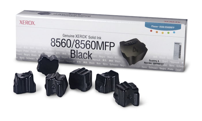 Xerox Cartucho de Tinta Sólida Negra para Tektronix Phaser 8560