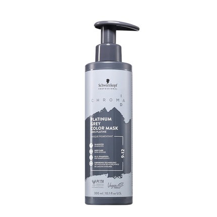 Schwarzkopf CHROMA ID 9-12 Gris Platino Color Mask 300ml Schwarzkopf CHROMA ID 9-12 Gris Platino Color Mask 300ml