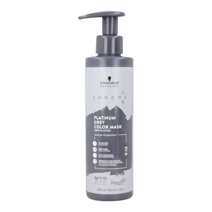 Schwarzkopf CHROMA ID 9-12 Gris Platino Color Mask 300ml Schwarzkopf CHROMA ID 9-12 Gris Platino Color Mask 300ml