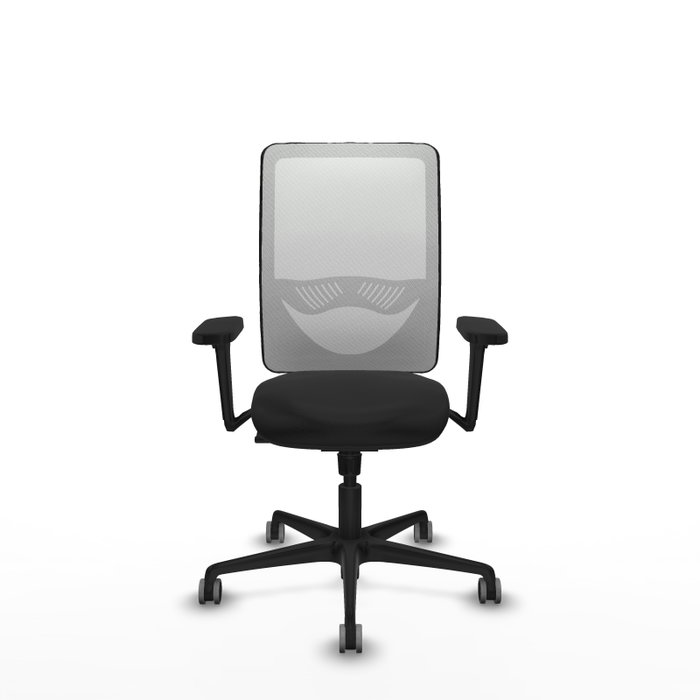 PIQUERAS Y CRESPO Silla de oficina Zulema con Mecanismo Sincro, Negro y Blanco PIQUERAS Y CRESPO Silla de oficina Zulema con Mecanismo Sincro, Negro y Blanco