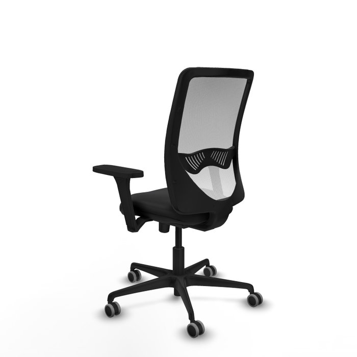 PIQUERAS Y CRESPO Silla de oficina Zulema con Mecanismo Sincro, Negro y Blanco PIQUERAS Y CRESPO Silla de oficina Zulema con Mecanismo Sincro, Negro y Blanco