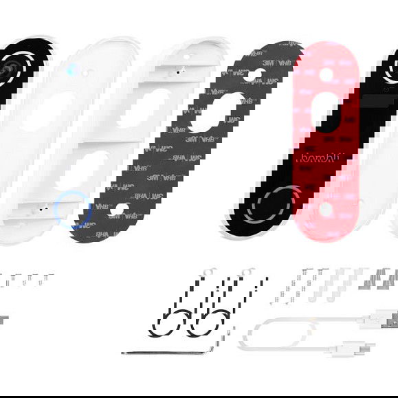 Hombli Timbre Inteligente 2 con Gong Blanco