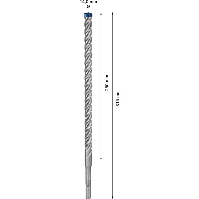 Bosch EXPERT SDS plus-7X 14x250x315mm