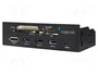 LogiLink UA0341 Lector de tarjetas multifunción para panel frontal de 5.25 pulg., USB 3.0