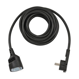 Brennenstuhl H05VV-F3G1.5 Cable de extensión 5m Negro