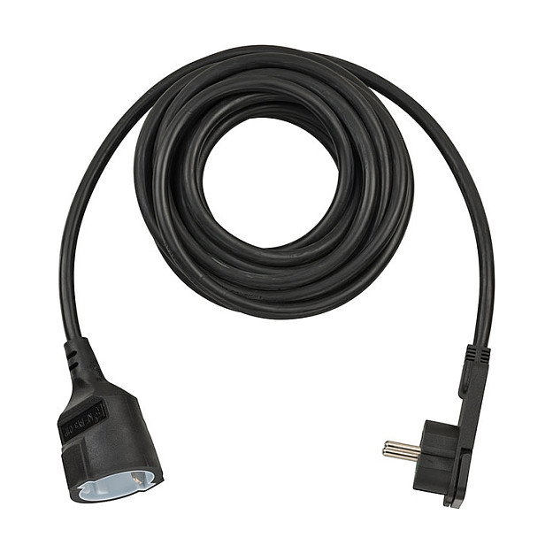 Brennenstuhl H05VV-F3G1.5 Cable de extensión 5m Negro Brennenstuhl H05VV-F3G1.5 Cable de extensión 5m Negro