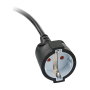 Brennenstuhl H05VV-F3G1.5 Cable de extensión 5m Negro