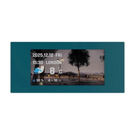 Thermaltake Kit de panel LCD de 6.0 pulgadas para View 600 TG Transformative Teal