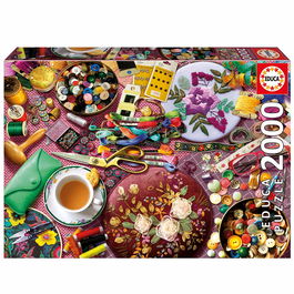 Educa Puzzle 2000 Piezas La Mesa De Costura 20263