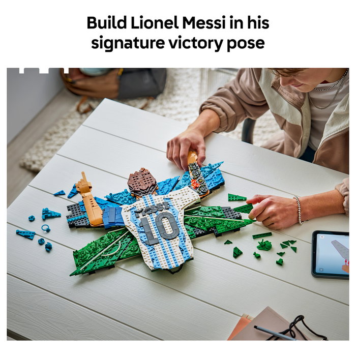 LEGO Editions Football 43018 Lionel Messi: Celebración