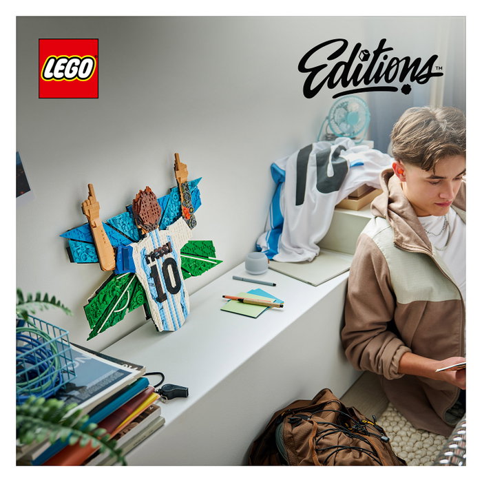 LEGO Editions Football 43018 Lionel Messi: Celebración